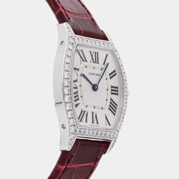 Pre Owned Pre-Owned Cartier Tortue WA501009 Manual Winding 31 mm x39 mm