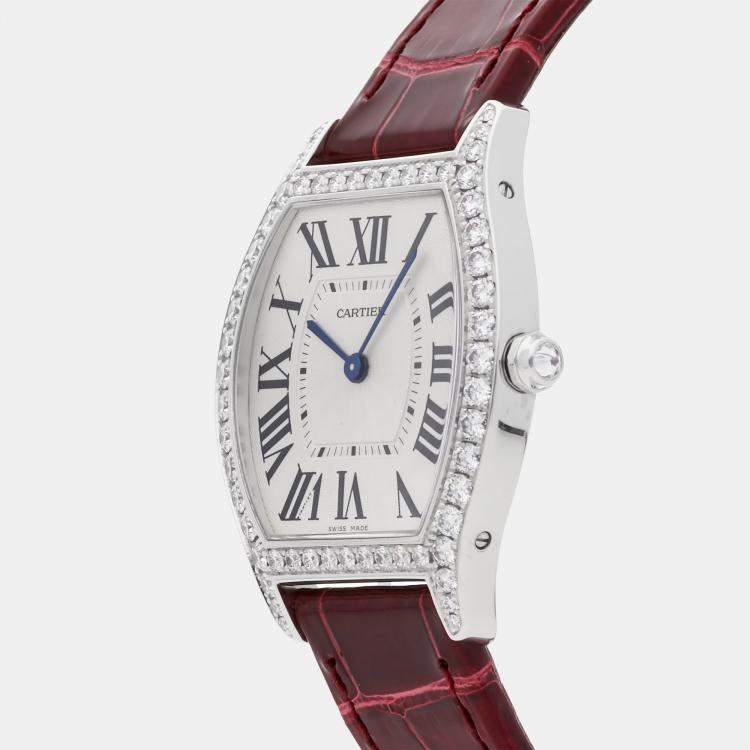 Pre Owned Pre-Owned Cartier Tortue WA501009 Manual Winding 31 mm x39 mm