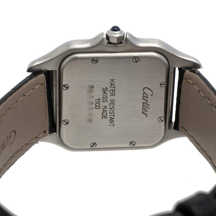 Pre Owned Cartier 18K Yellow Gold & Stainless Steel Panthere 1100 Women's Wristwatch 27 mm