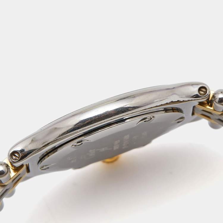 Pre Owned Cartier Silver Grey Stainless Steel Must De Cartier 21 Women's Wristwatch 31 mm