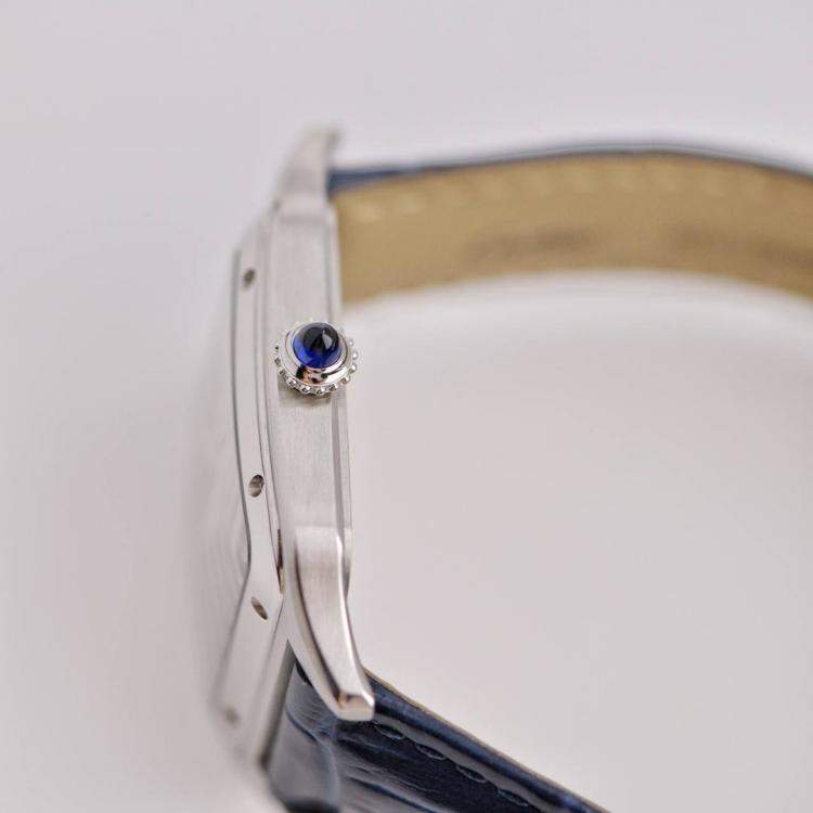 Pre Owned Cartier Santos-Dumont Watch Large Model WSSA0022