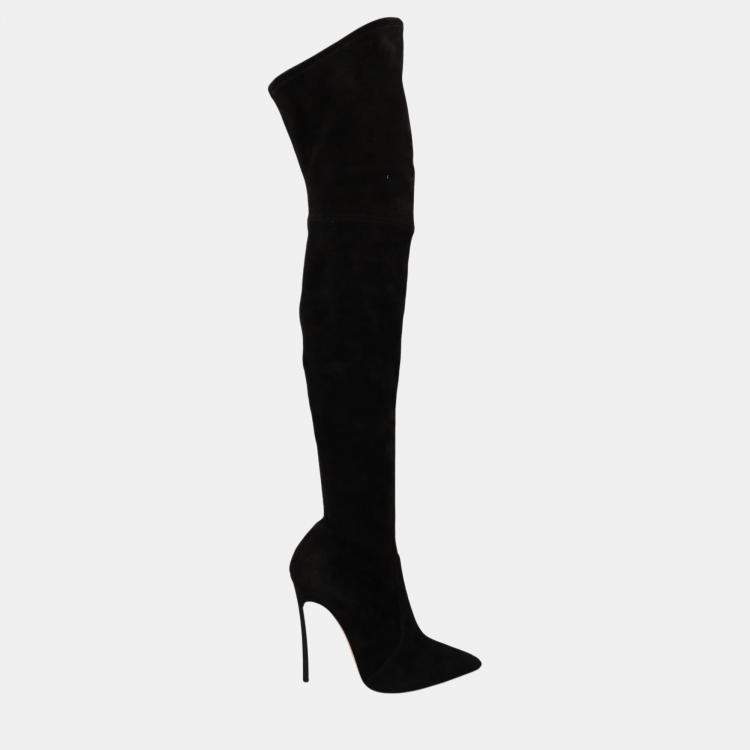 Casadei top leather boots