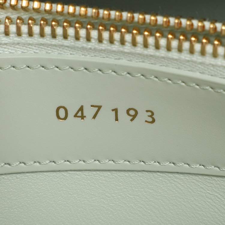 Pre Owned Celine Jade Leather Mini 16 Top Handle Bag
