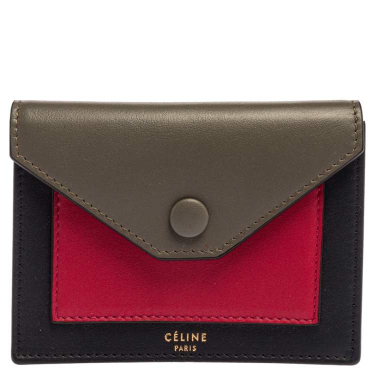 Authentic Celine Coin & Card Pouch with hook, Luxury, Bags
