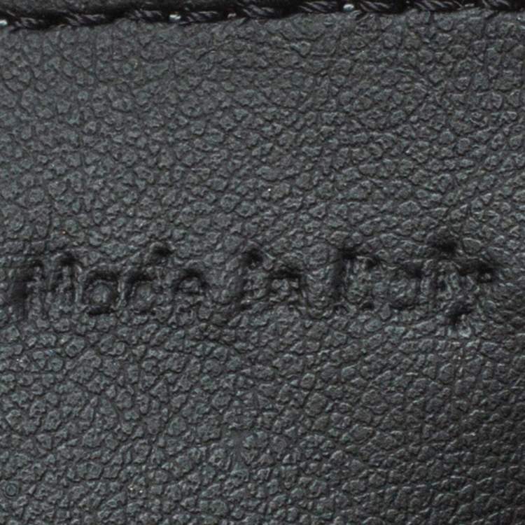 Pre Owned Celine Grey Suede Trio Zip Clutch