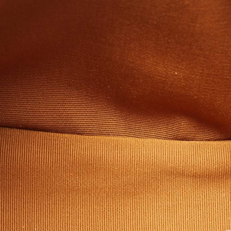 Pre Owned Celine Dark Brown Triomphe Coated Canvas and Leather Ava Hobo