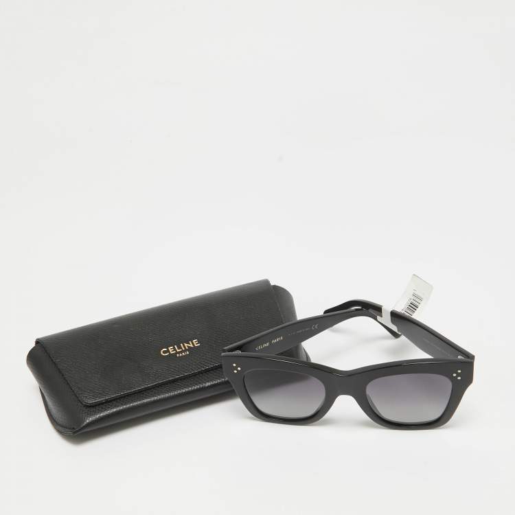 Pre Owned Celine Black CL4004IN Wayfarer Sunglasses