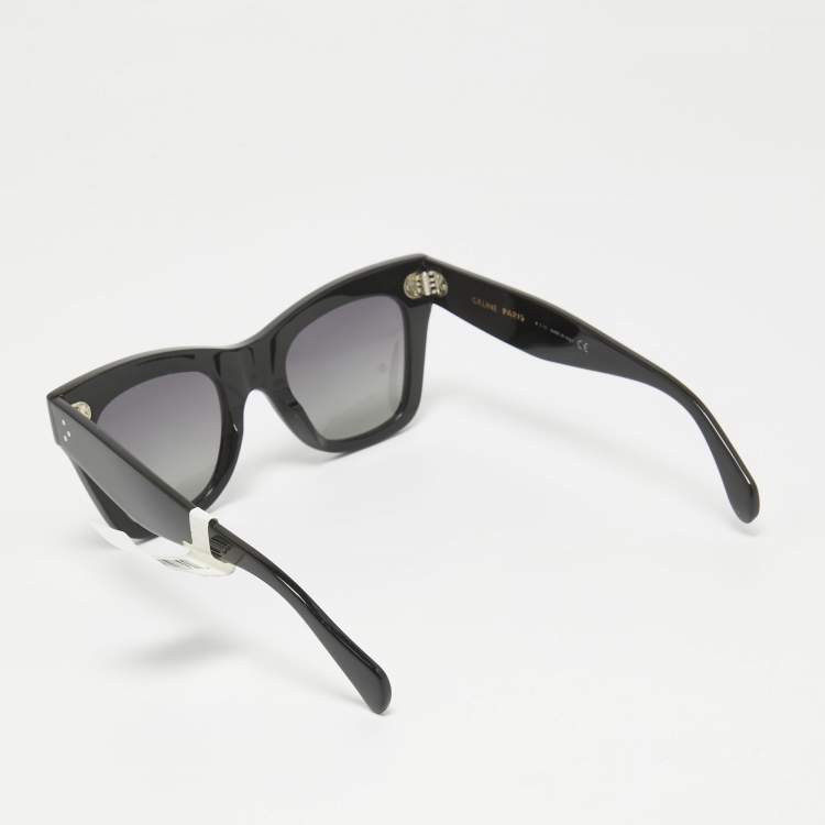 Pre Owned Celine Black CL4004IN Wayfarer Sunglasses