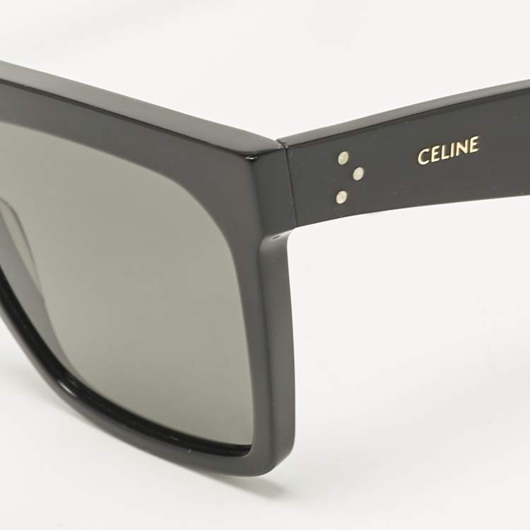 مملوكة مسبقًا Celine Black CL4055IN Square Polarized Sunglasses