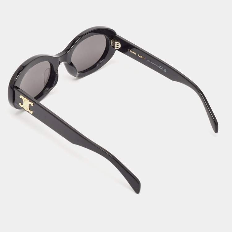 Pre Owned Celine Black CL40194U Oval  Sunglasses