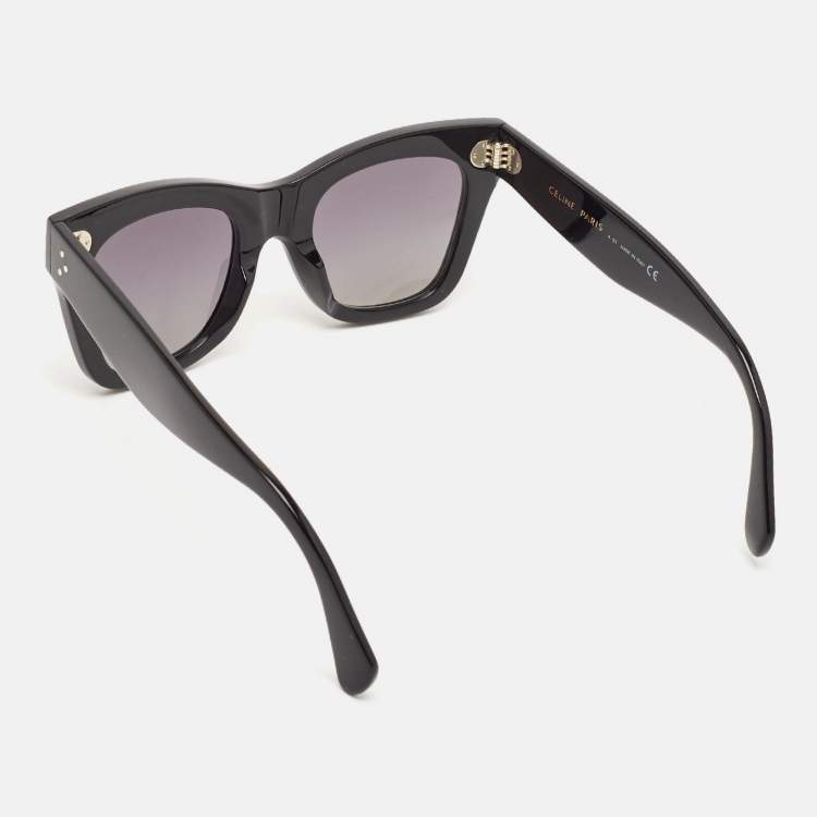 Pre Owned Celine Black Gradient CL40041N Square Sunglasses