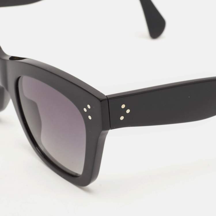 Pre Owned Celine Black Gradient CL40041N Square Sunglasses