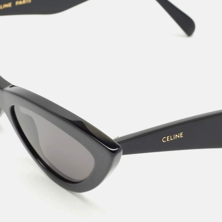 Pre Owned Celine Black CL4019IN Cat Eye Sunglasses