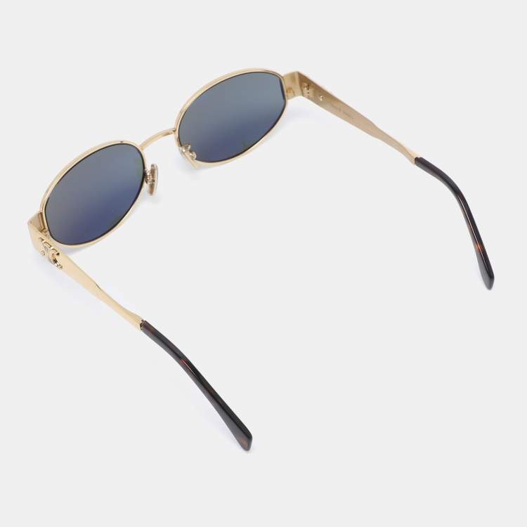 مملوكة مسبقًا Celine Green/Gold CL40235U Sunglasses 