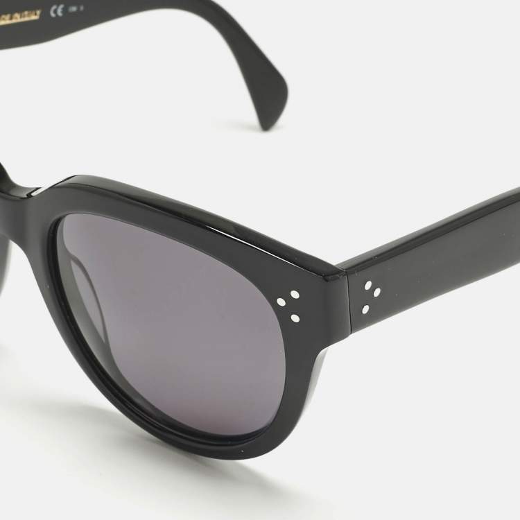 Pre Owned Celine Black CL 41755 Cat Eye Sunglasses