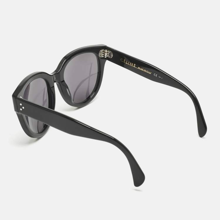 Pre Owned Celine Black CL 41755 Cat Eye Sunglasses