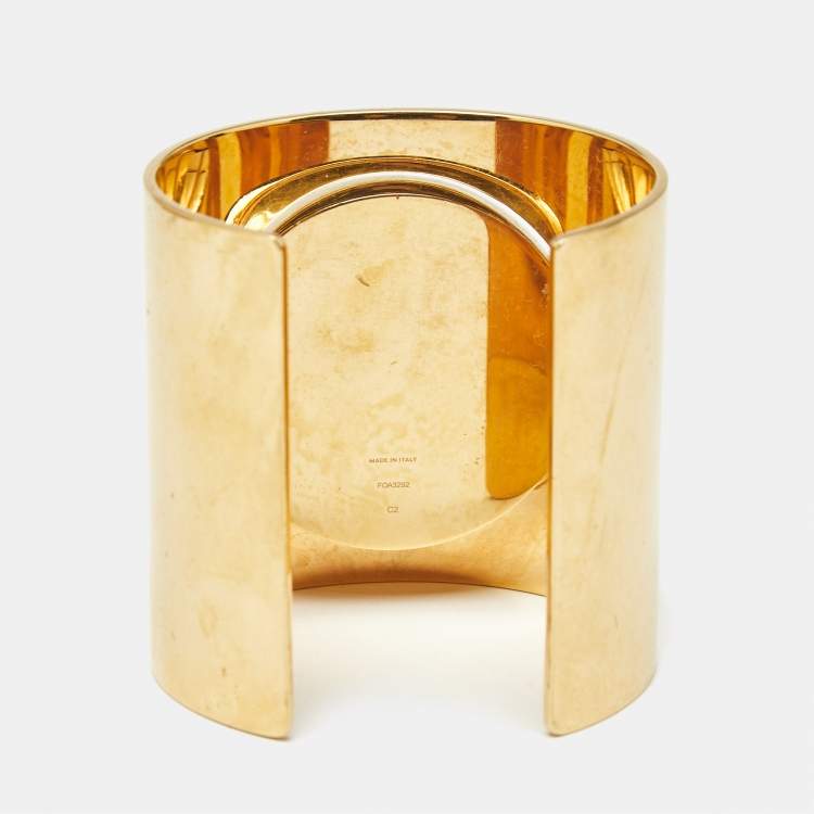 Pre Owned Celine Gold Tone Bracelet