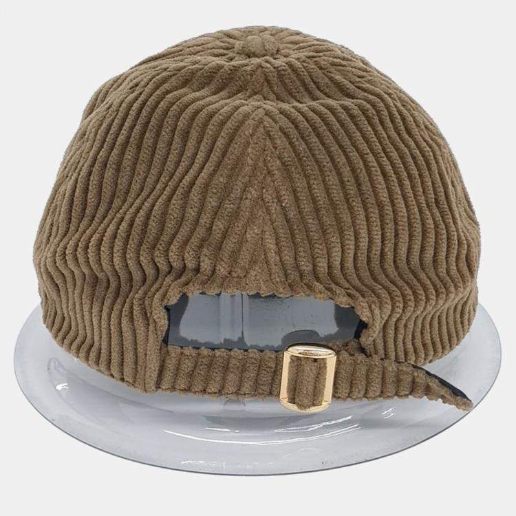 Pre Owned Celine Brown Cotton corduroy cap