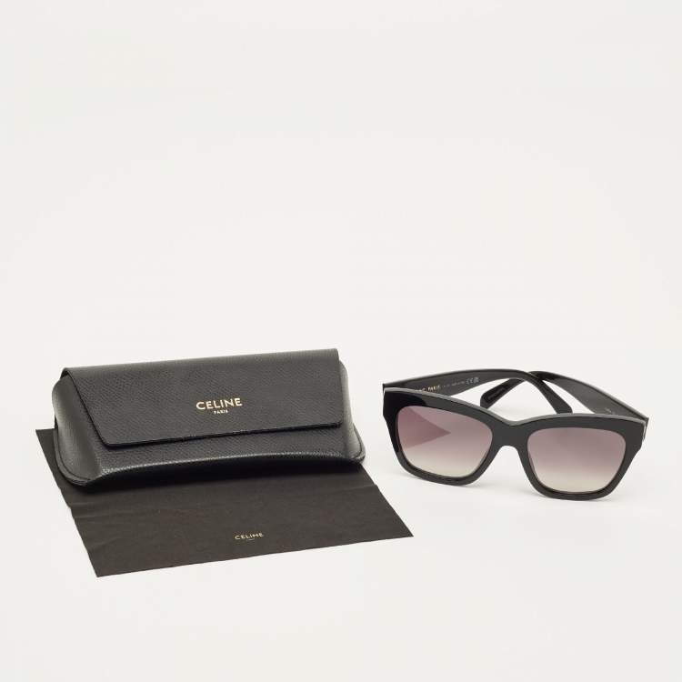 Pre Owned Celine Black Gradient CL40253I Cat Eye Sunglasses