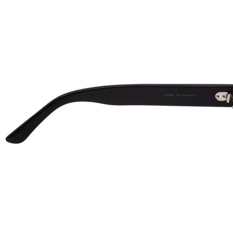 Pre Owned Celine Black Studded /Grey CL40082I Square Sunglasses