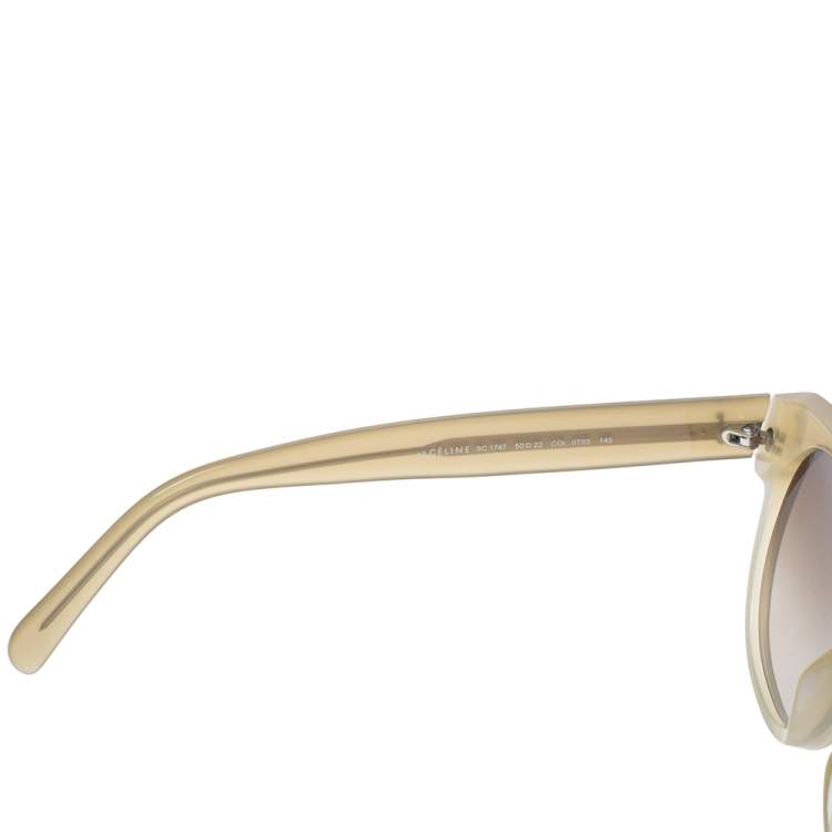 Pre Owned Céline Olive Green/ Green Gradient SC 1747 Audrey Sunglasses