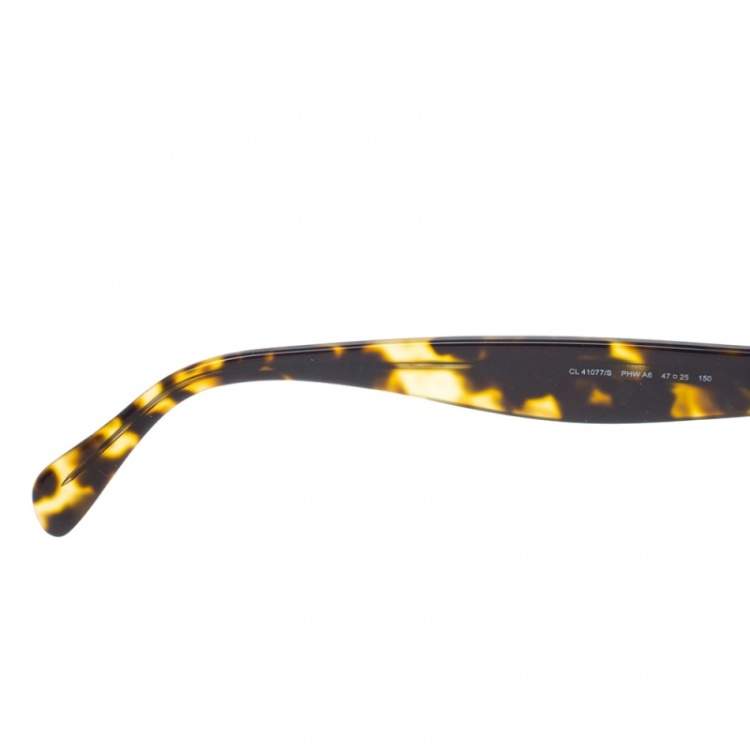 Pre Owned Céline Brown Havana /Brown CL 41077/S Bridge Square Sunglasses