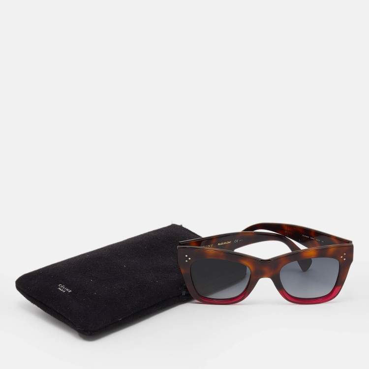 Pre Owned Celine Multicolor CL 41090/S Square Sunglasses