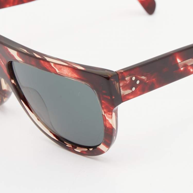 Pre Owned Celine Red Gradient CL40001i Sunglasses