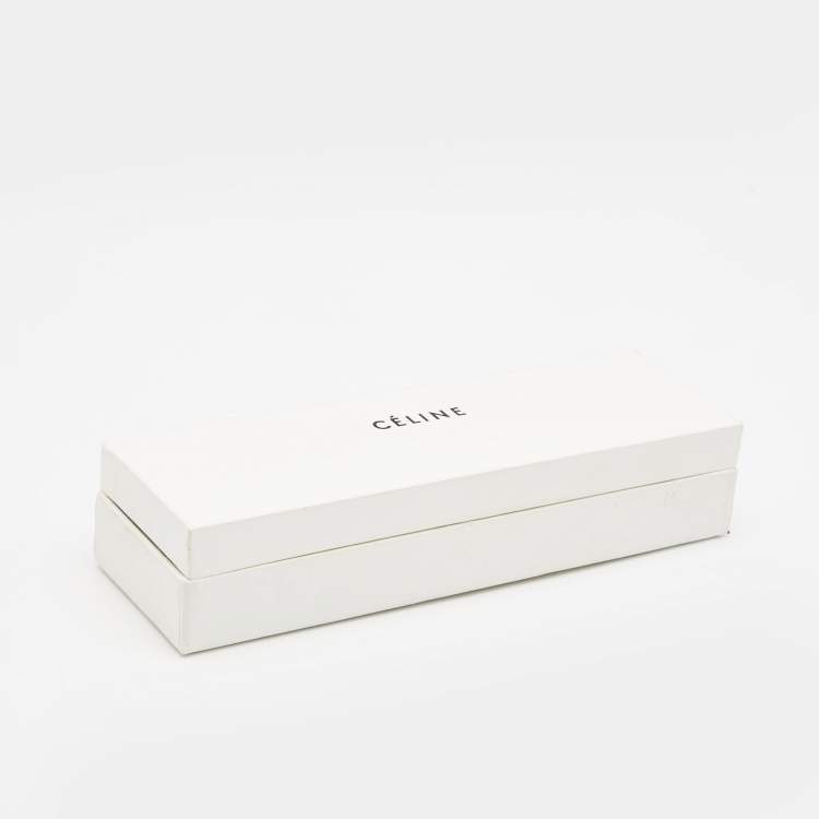 Pre Owned Celine Gold Tone ID Curb Chain Bracelet