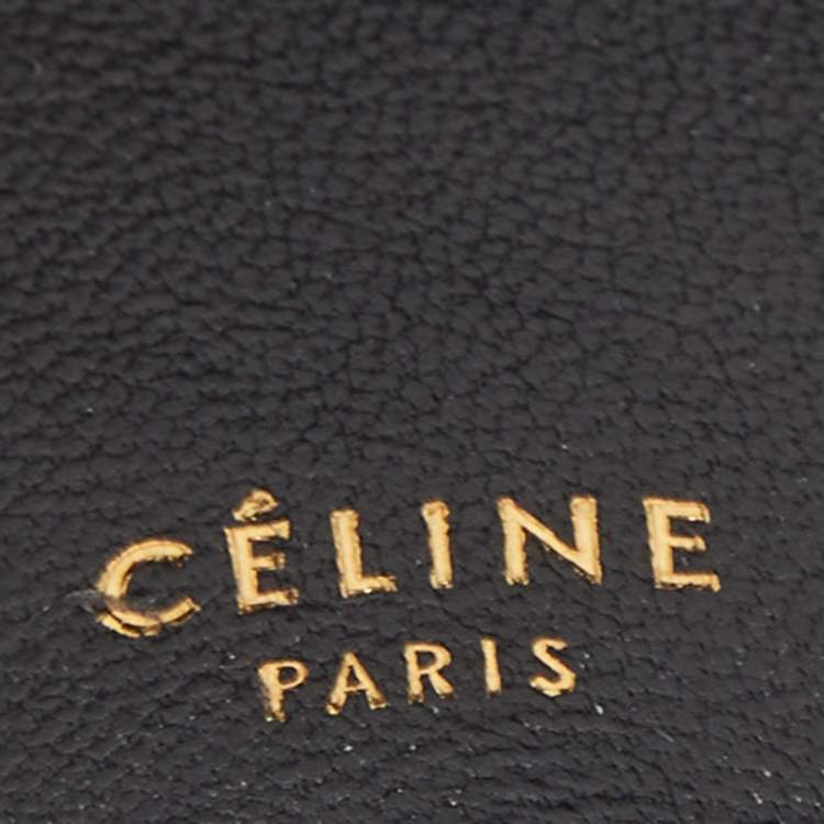 Pre Owned  Céline Gold Tone Wide Cuff Bracelet
