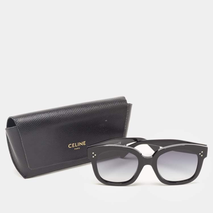Pre Owned Celine Black New Audrey Gradient Sunglasses