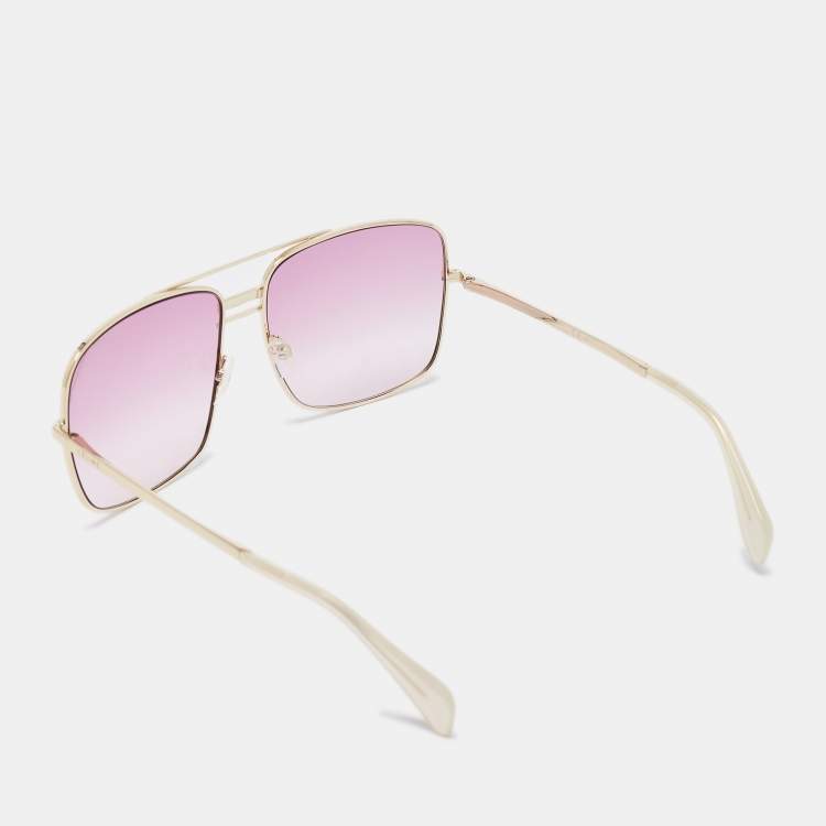 مملوكة مسبقًا CELINE Purple/Gold Gradient CL41808/S Square Sunglasses