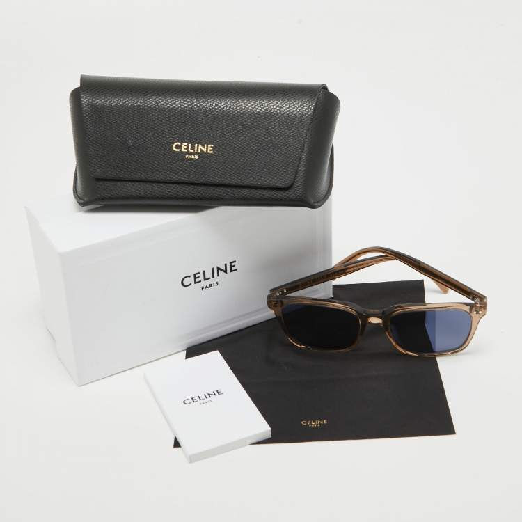 Pre Owned Celine Brown CL402071 Square Sunglasses