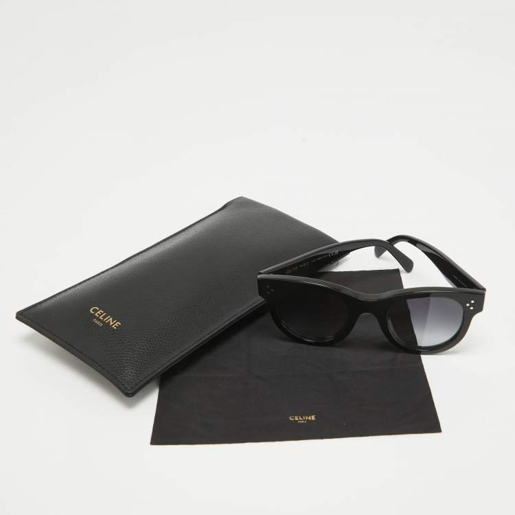 Pre Owned Celine Black CL4003IN Wayfarer Sunglasses