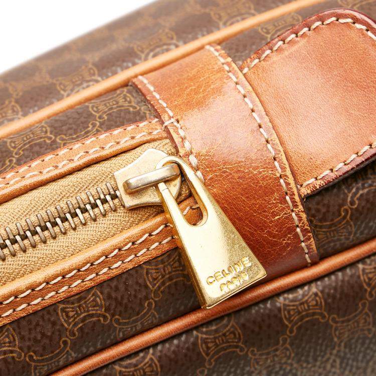 Pre Owned Celine Brown Macadam Briefcase