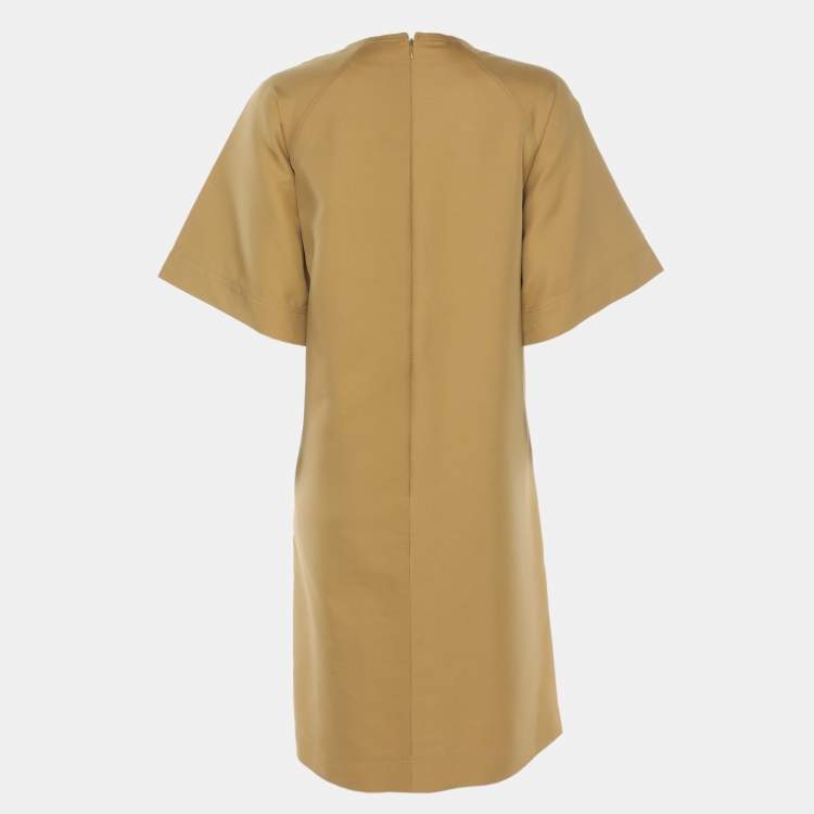Pre Owned Celine Beige Cotton Dress M