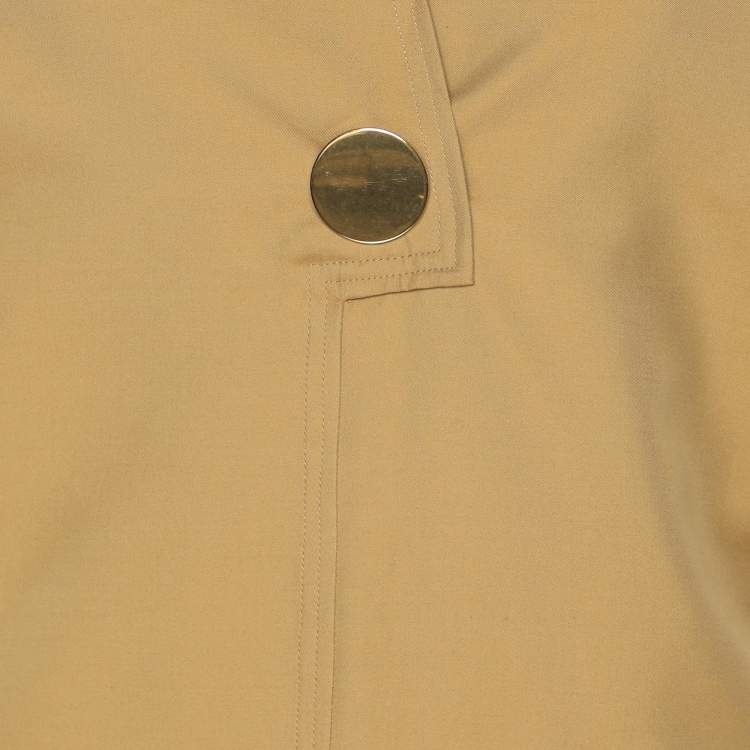 Pre Owned Celine Beige Cotton Dress M