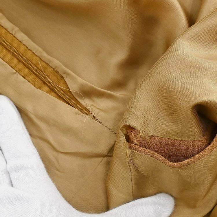 Pre Owned Celine Brown Setup Suit Jacket Skirt L