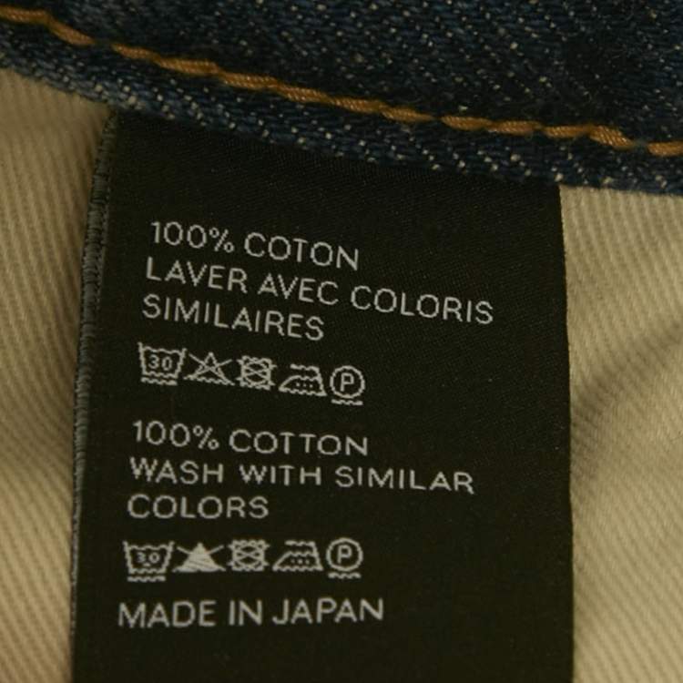 Pre Owned Celine  Blue Denim  Shorts M