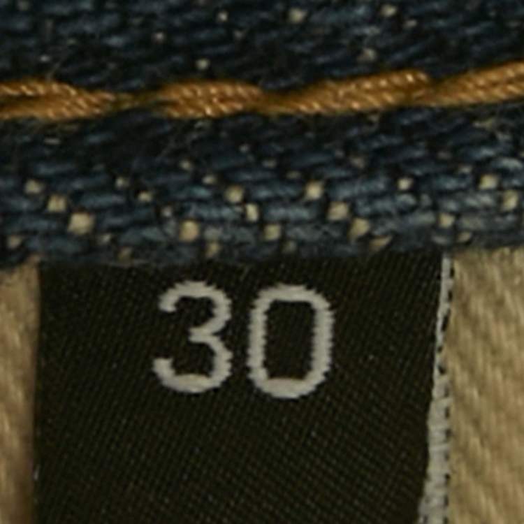 Pre Owned Celine  Blue Denim  Shorts M