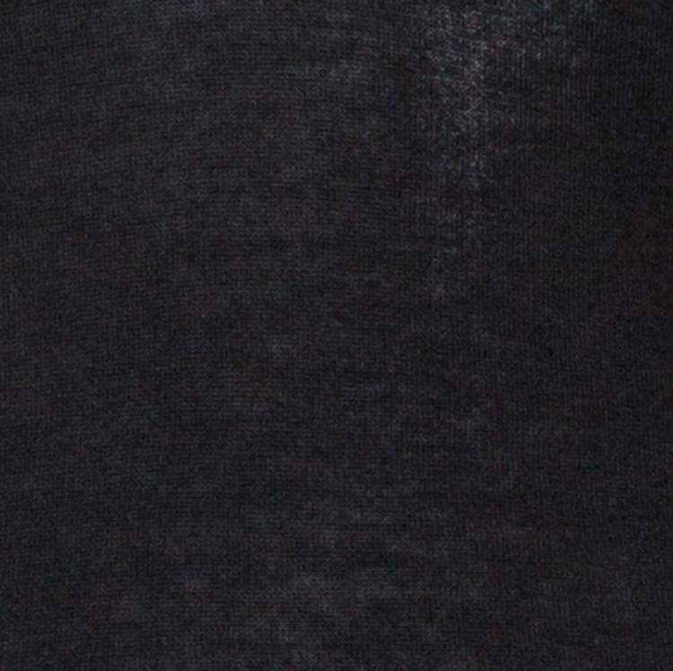 Pre Owned Celine Black Cashmere Knit Long Sleeve Top M