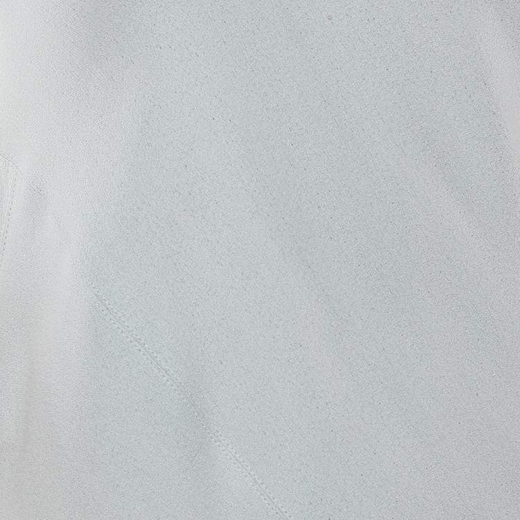 Pre Owned Celine Pale Green Crepe Cut Out Detail Maxi Dress L