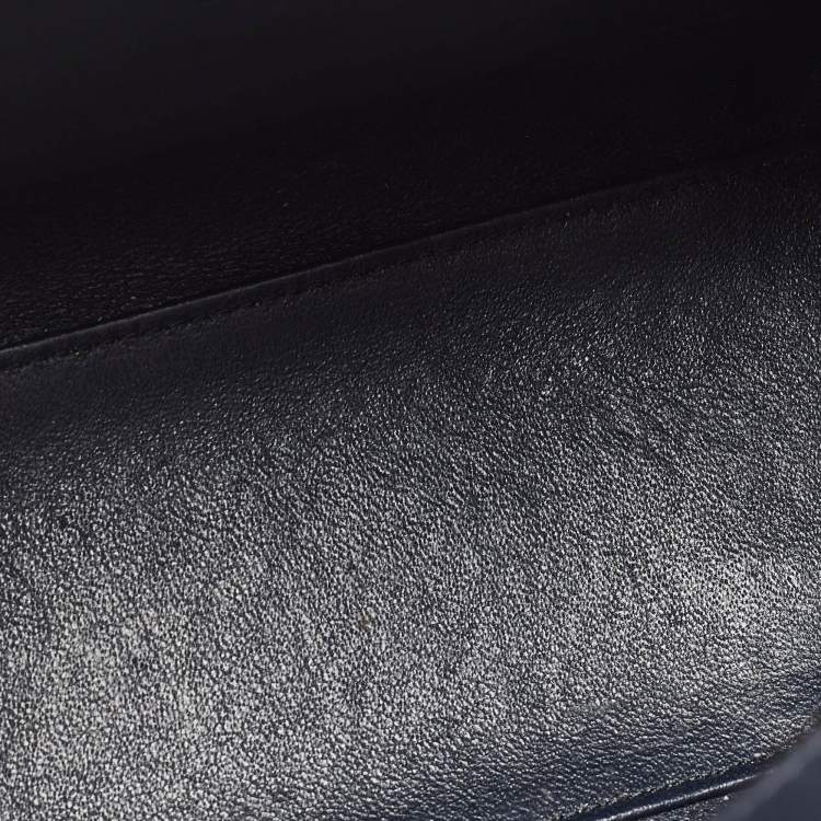 Pre Owned Celine Tricolor Leather Nano Luggage Tote