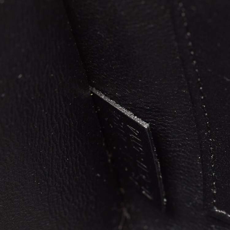 Pre Owned Celine Tri Color Leather Nano Luggage Tote