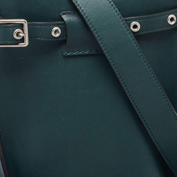 Pre Owned Celine Green Leather Big Bag Bucket Bag