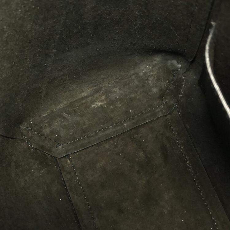 Pre Owned Celine Black Leather Micro Belt Bag