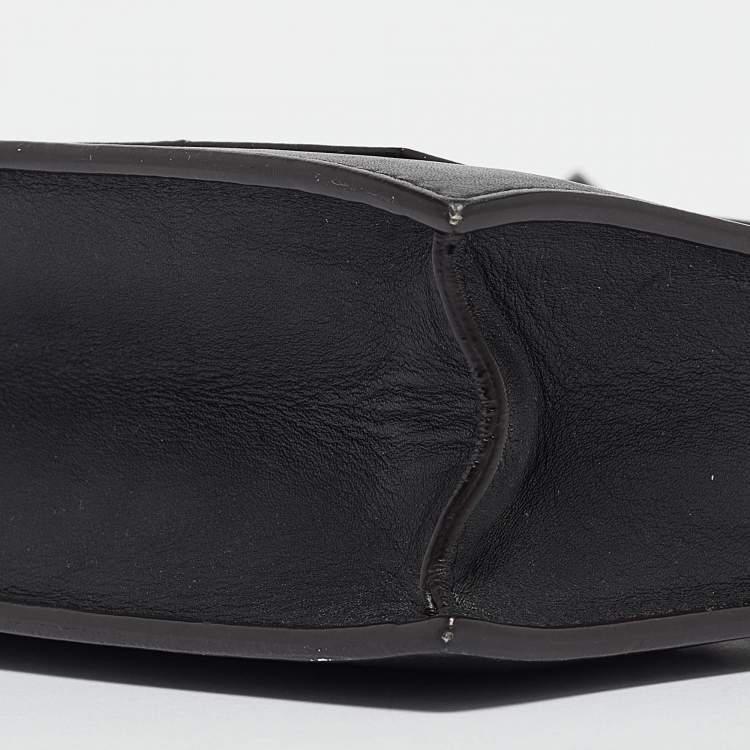 Pre Owned Celine Multicolor Leather and Watersnake Pocket Envelope Shoulder Bag