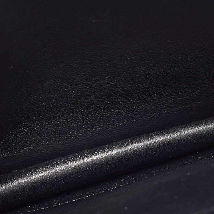 Pre Owned Celine Multicolor Leather and Watersnake Pocket Envelope Shoulder Bag