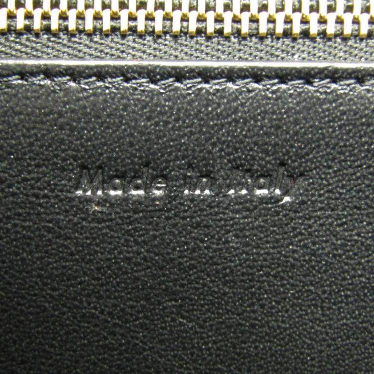 Pre Owned Celine Black Leather Symmetrical Shoulder Bag