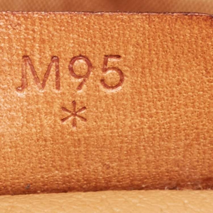 Pre Owned Celine Brown Macadam Coated Canvas and Leather Dome Satchel